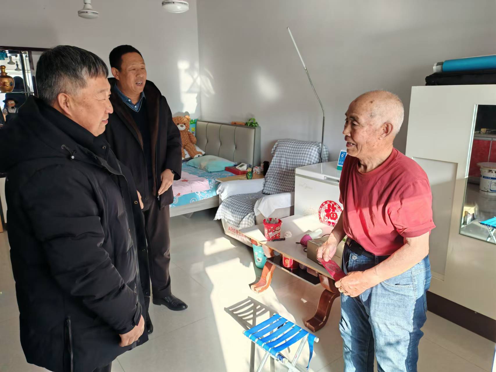 年味渐浓情更浓，安博电子(中国)开展走访慰问活动